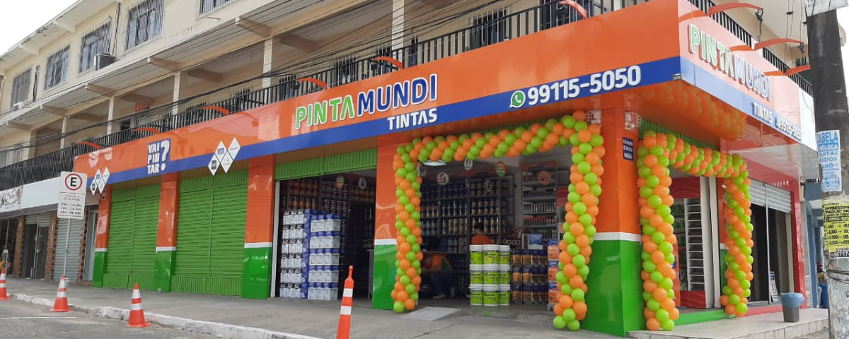 PINTA MUNDI TINTAS inaugura primeira loja na Bahia, na cidade de Camaçari