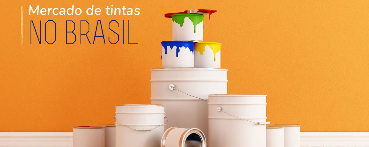 O mercado de tintas no Brasil e suas perspectivas